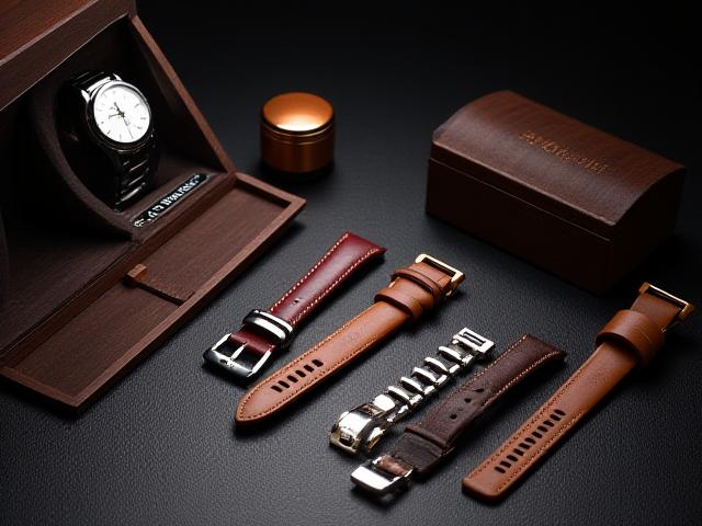 高級時計ストラップとワインダーのセレクション